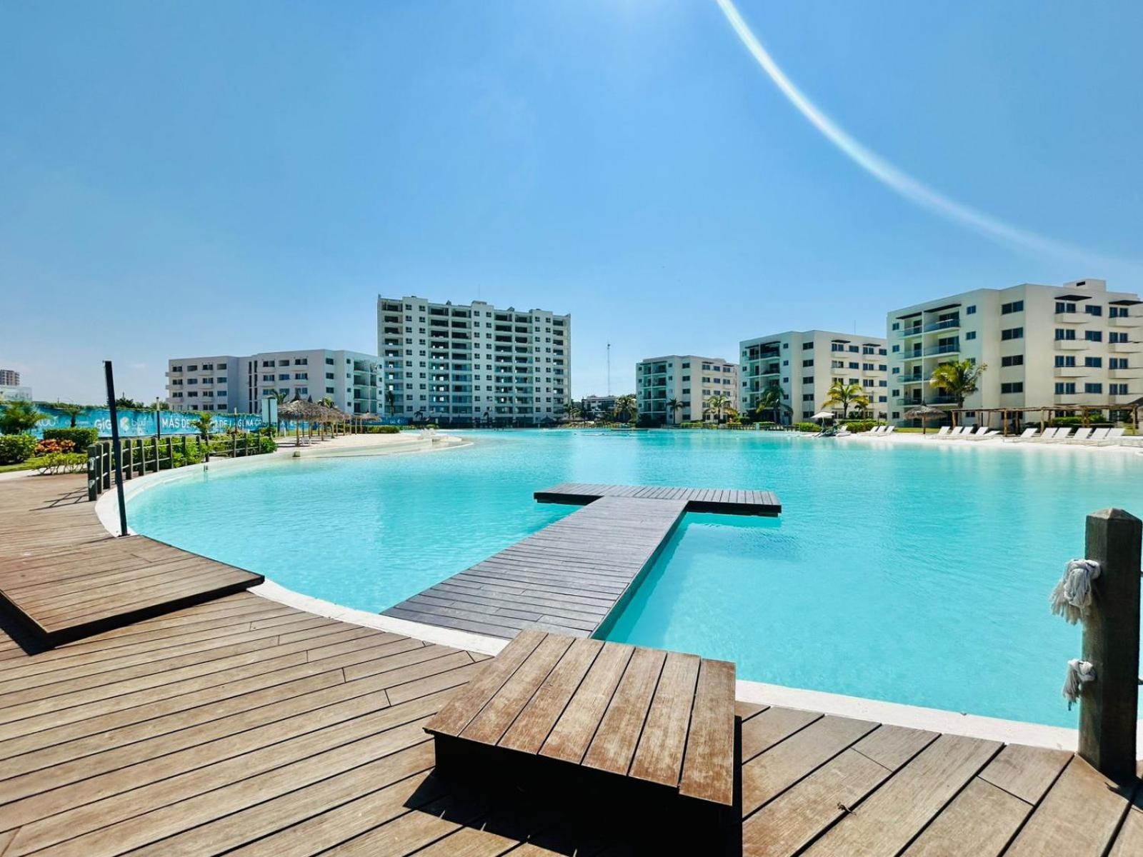Bluu Lagoon - Depa Enorme Alberca Mazatlán Exterior foto